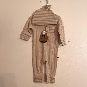 NEW Onesie with Hat 3M